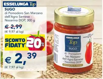 SUGO di Pomodoro San Marzano dell'Agro Sarnese - Nocerino DOP, 300 g