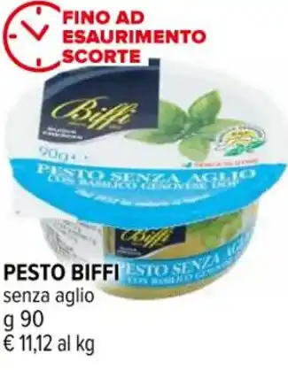 Iperal PESTO BIFFI senza aglio g 90 offerta