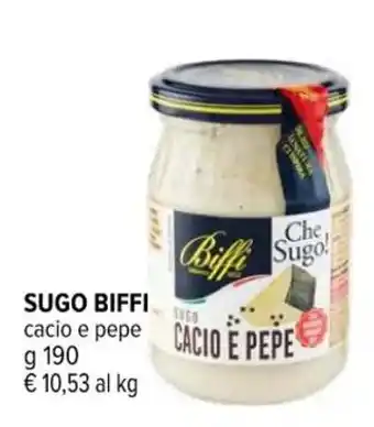 SUGO BIFFI cacio e pepe g 190