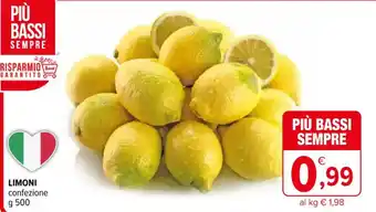 Iperal LIMONI confezione g 500 offerta