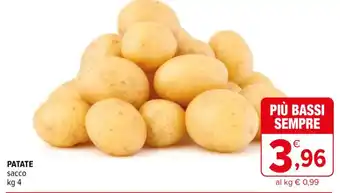 Iperal PATATE sacco kg 4 offerta