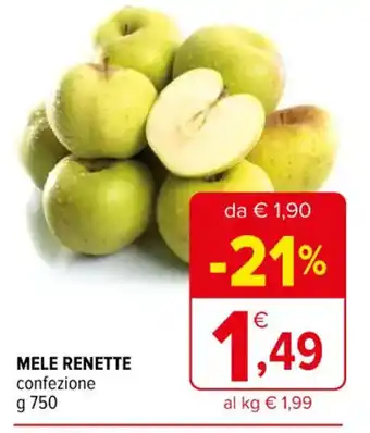 Iperal MELE RENETTE confezione g 750 offerta