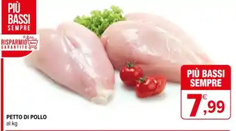 Iperal PETTO DI POLLO al kg offerta