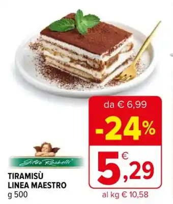 Iperal TIRAMISÙ LINEA MAESTRO g 500 offerta