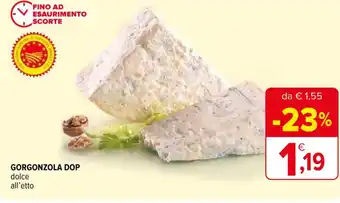Iperal GORGONZOLA DOP dolce all'etto offerta