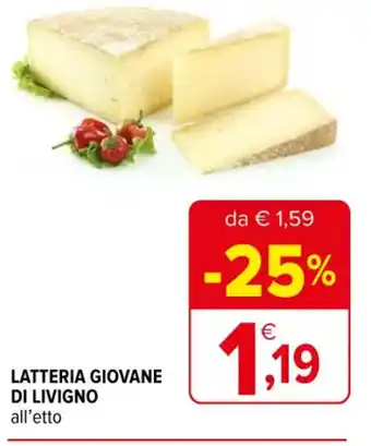 Iperal LATTERIA GIOVANE DI LIVIGNO all'etto offerta
