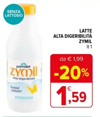 Iperal LATTE ALTA DIGERIBILITÀ ZYMIL lt 1 offerta
