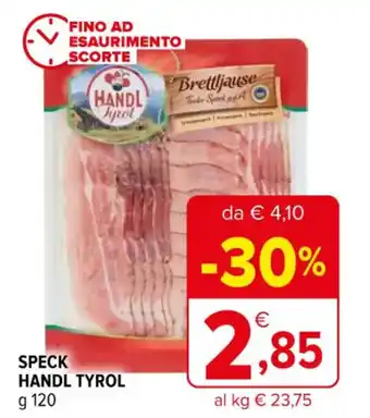 Iperal SPECK HANDL TYROL g 120 offerta