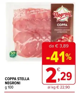 Iperal COPPA STELLA NEGRONI g 100 offerta