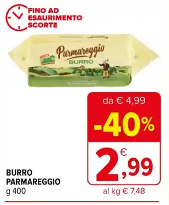 Iperal BURRO PARMAREGGIO g 400 offerta