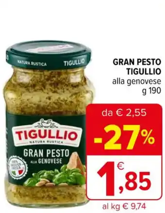 GRAN PESTO TIGULLIO alla genovese g 190
