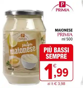 MAIONESE PRIMIA ml 500