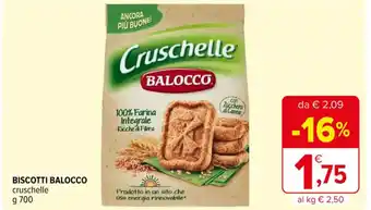 Iperal BISCOTTI BALOCCO cruschelle g 700 offerta