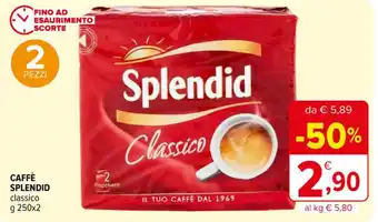 CAFFÈ SPLENDID classico g 250x2