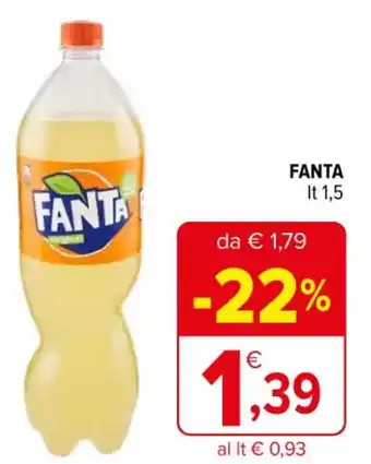 Iperal FANTA lt 1,5 offerta