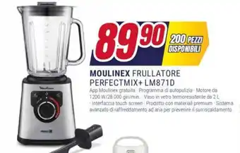 Trony MOULINEX FRULLATORE PERFECTMIX+ LM871D offerta