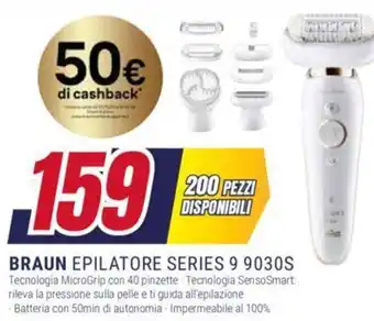 Trony BRAUN EPILATORE SERIES 9 9030S offerta