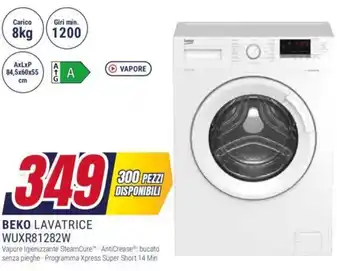 Trony BEKO LAVATRICE WUXR81282W offerta