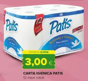 Oasi CARTA IGIENICA PATIS 12 maxi rotoli offerta