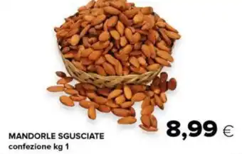 Oasi MANDORLE SGUSCIATE confezione kg 1 offerta
