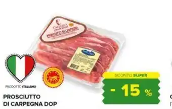 Oasi PROSCIUTTO DI CARPEGNA DOP offerta