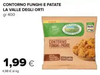 Oasi CONTORNO FUNGHI E PATATE LA VALLE DEGLI ORTI gr 400 offerta