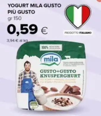 Oasi YOGURT MILA GUSTO PIÙ GUSTO gr 150 offerta