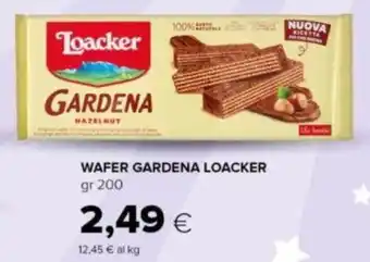 Oasi WAFER GARDENA LOACKER gr 200 offerta