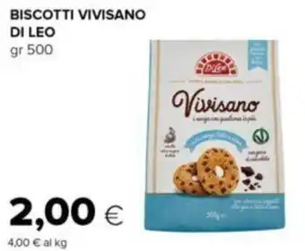 Oasi BISCOTTI VIVISANO DI LEO gr 500 offerta