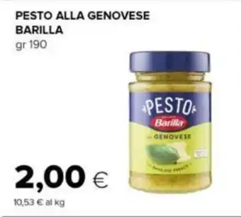 Oasi PESTO ALLA GENOVESE BARILLA gr 190 offerta
