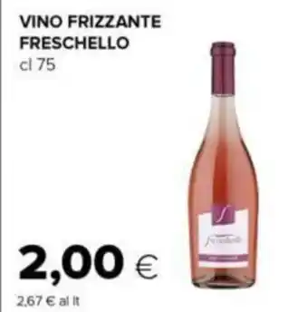 VINO FRIZZANTE FRESCHELLO cl 75