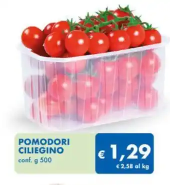 MD Discount POMODORI CILIEGINO conf. g 500 offerta