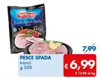 MD Discount PESCE SPADA tranci g 500 offerta