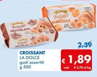 MD Discount CROISSANT LA DOLCE gusti assortiti g 500 offerta