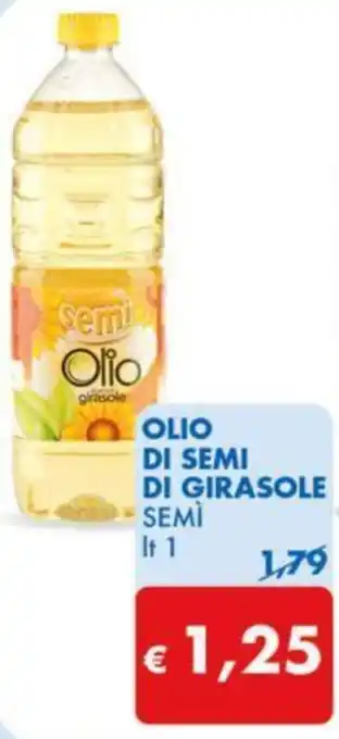 MD Discount OLIO DI SEMI DI GIRASOLE SEMI lt 1 offerta