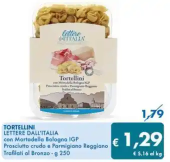 MD Discount TORTELLINI LETTERE DALL'ITALIA g 250 offerta