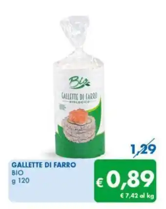 MD Discount GALLETTE DI FARRO BIO g 120 offerta