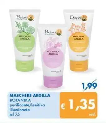 MD Discount MASCHERE ARGILLA BOTANIKA purificante/lenitiva illuminante ml 75 offerta