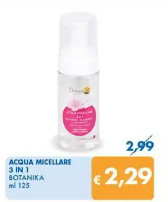 MD Discount ACQUA MICELLARE 3 IN 1 BOTANIKA ml 125 offerta