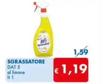 MD Discount SGRASSATORE DAT 5 lt 1 offerta