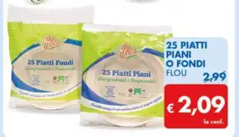 MD Discount 25 PIATTI PIANI O FONDI FLOU offerta