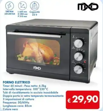MD Discount FORNO ELETTRICO offerta