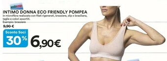 Coop Pompea Intimo Donna Eco Friendly offerta
