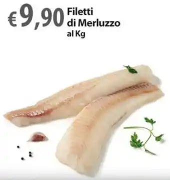 Extra Supermercati Filetti di Merluzzo al Kg offerta