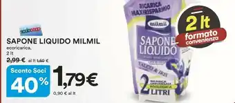 Coop Milmil Sapone Liquido offerta