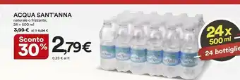 Coop Sant'anna Acqua Naturale O Frizzante offerta