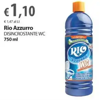 Extra Supermercati Rio Azzurro DISINCROSTANTE WC 750 ml offerta