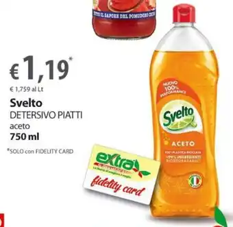 Svelto DETERSIVO PIATTI aceto 750 ml