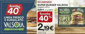 Coop Valsoia Super Burger offerta