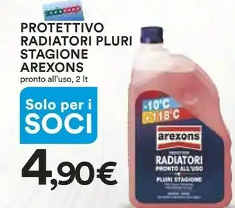 Coop Arexons Protettivo Radiatori Rosso -20° 2 Lt offerta